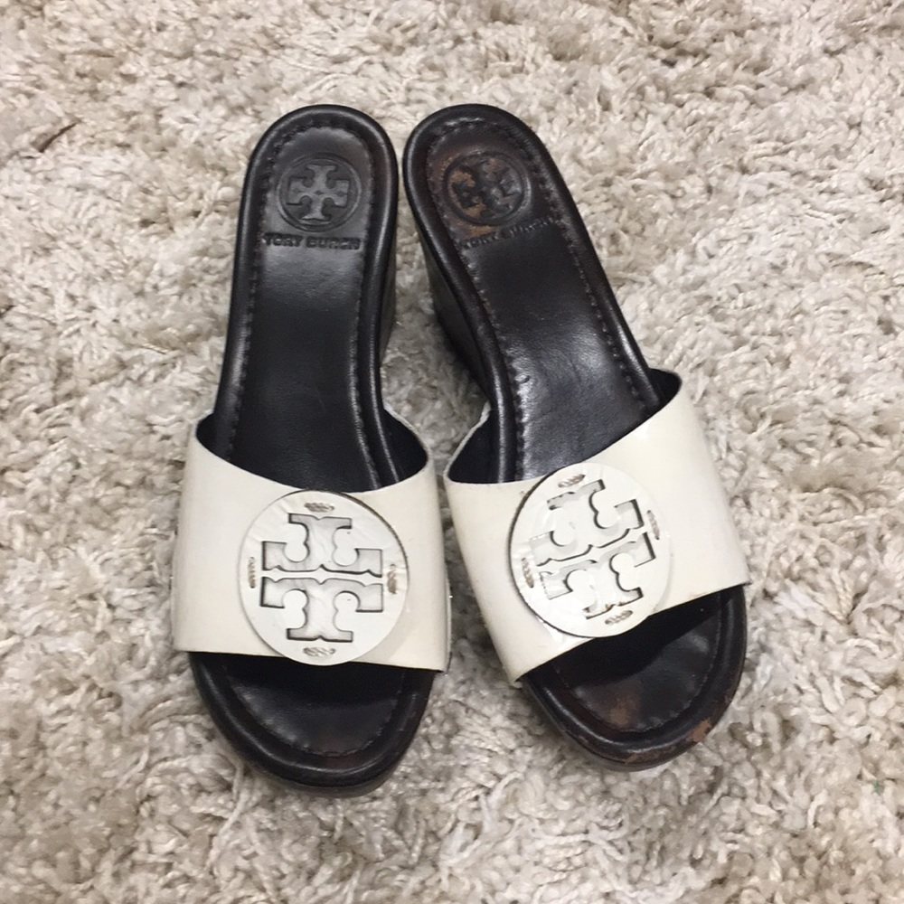 Authentic Tory Burch wedges.